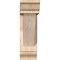 Ekena Millwork Traditional Traditional Smooth Bracket w/ Offset Brace, Douglas Fir, 5 1/2"W x 18"D x 18"H BKT0604X18X18TRA01SDF - alternate 3